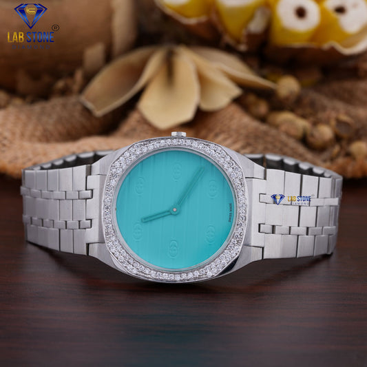 0.68 CT TDW Round Cut Diamond Watch Moissanite Diamond women's Watch