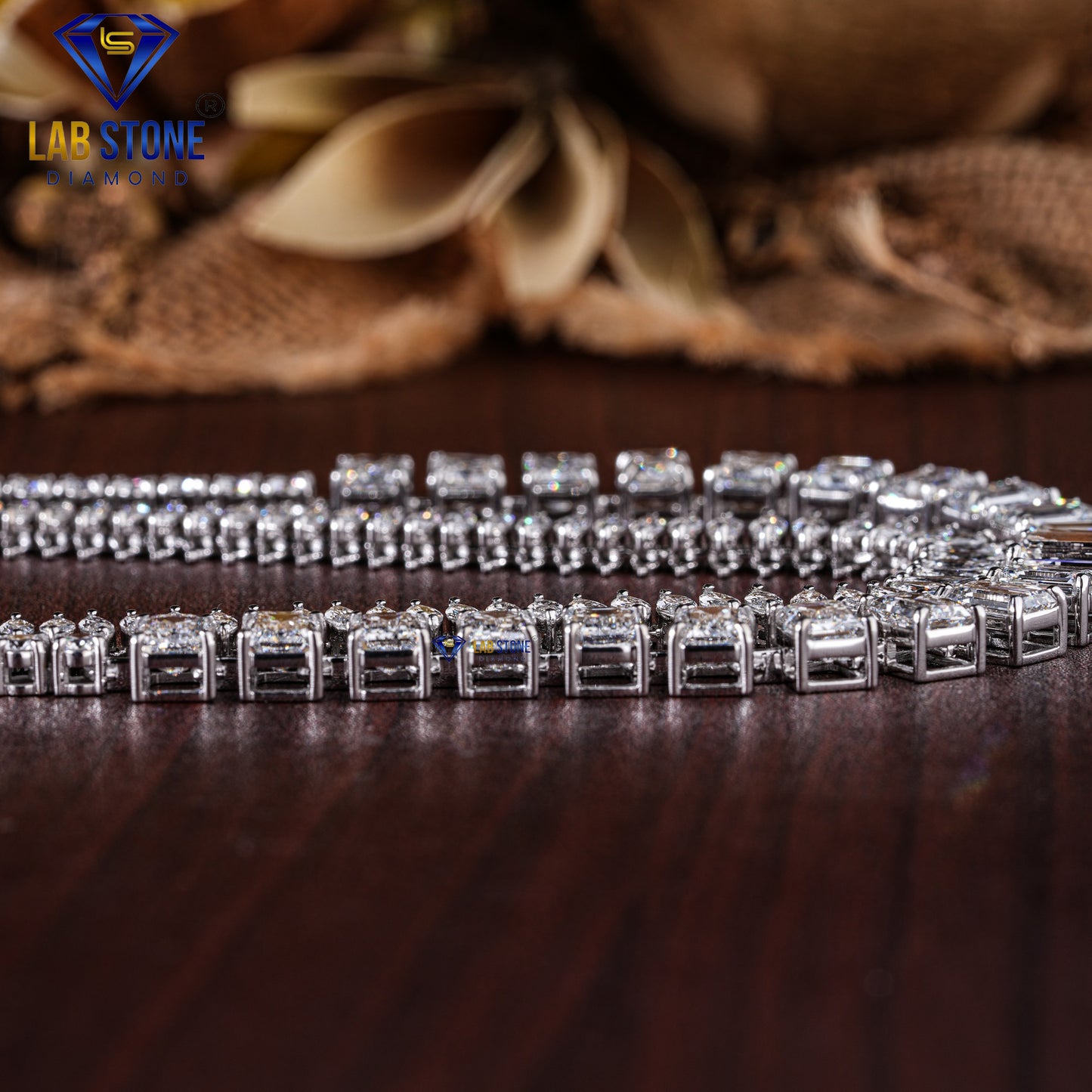 33.78 TDW Round, Marquise & Emerald Cut Diamond Women’s Charm Necklace