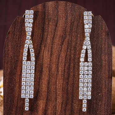 33.162 TDW Round Cut Diamond Women’s Charm Necklace