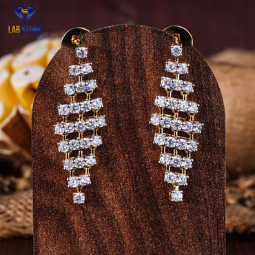 32.89 TDW Round Cut Diamond Women’s Charm Necklace