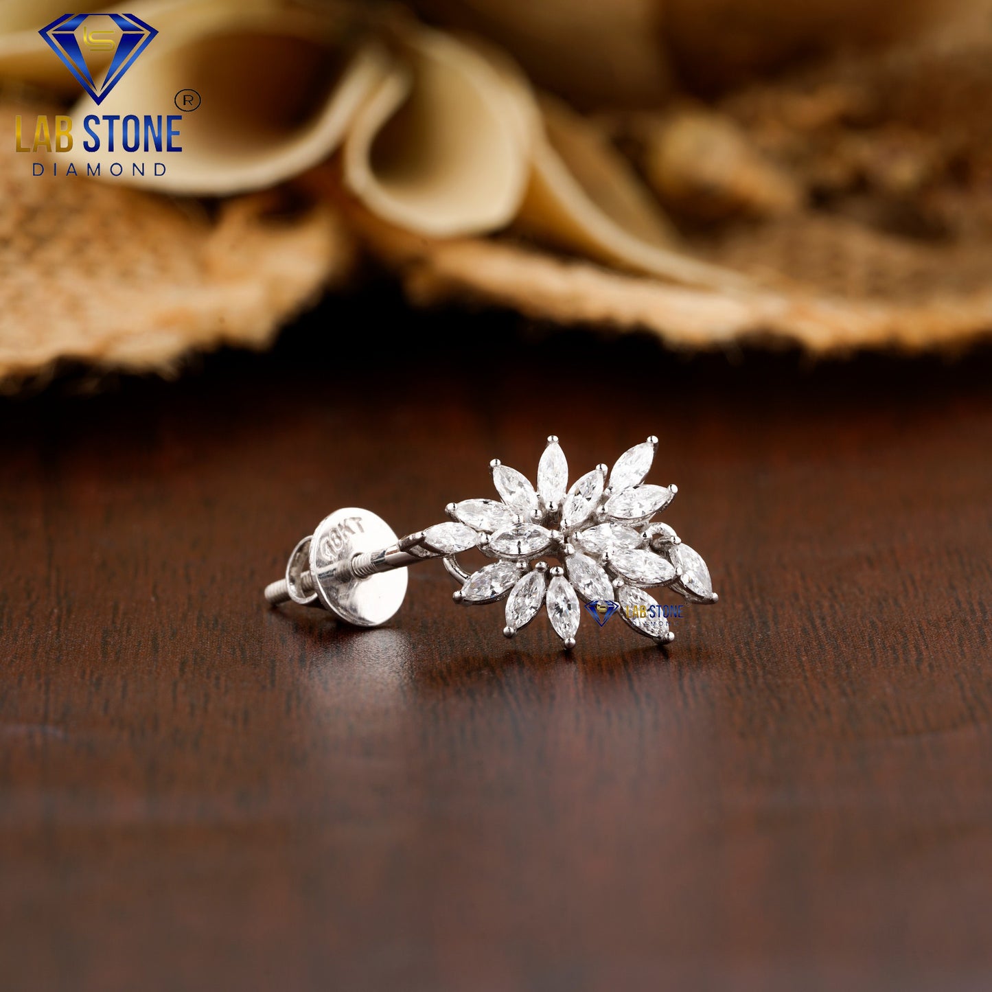 5.22 TDW Marquise Cut Diamond Charm Necklace