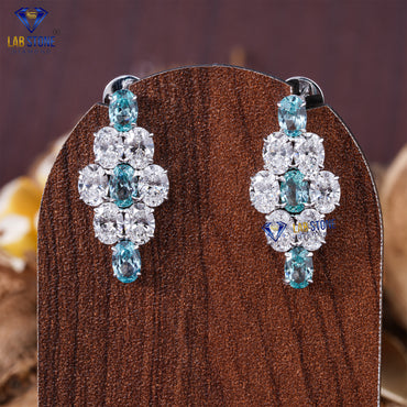 38.80 TDW Cushion & Oval Diamond Women’s Charm Necklace