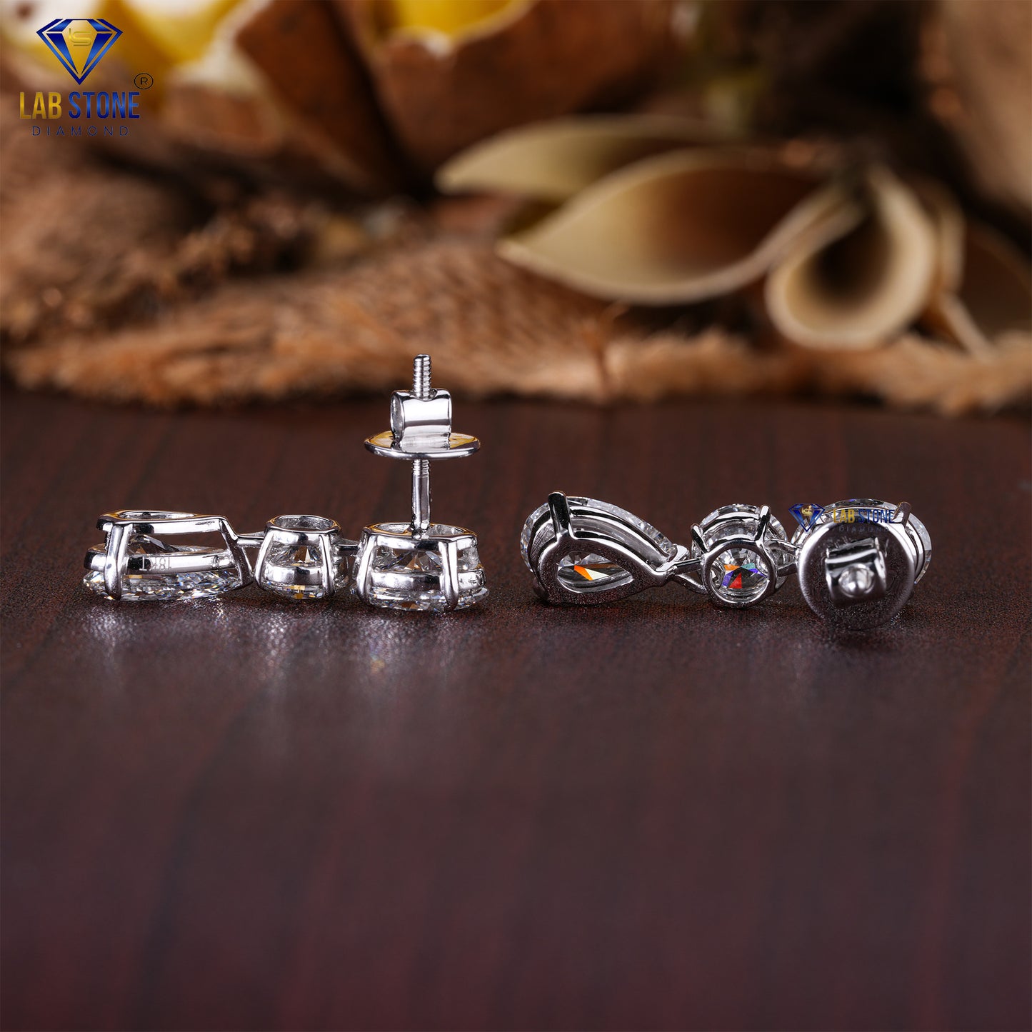 42.07 TDW Multi Shape Cut Diamond Women’s Charm Necklace