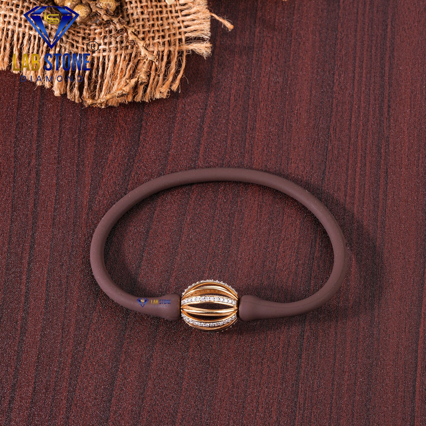 0.546 TDW Round Cut Diamond Slider Bracelet