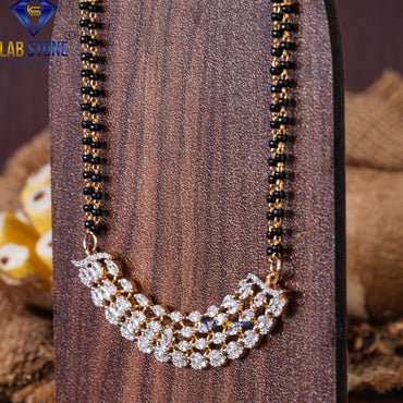 2.542 TDW Round & Marquise Cut Diamond Custom Pendant with Chain