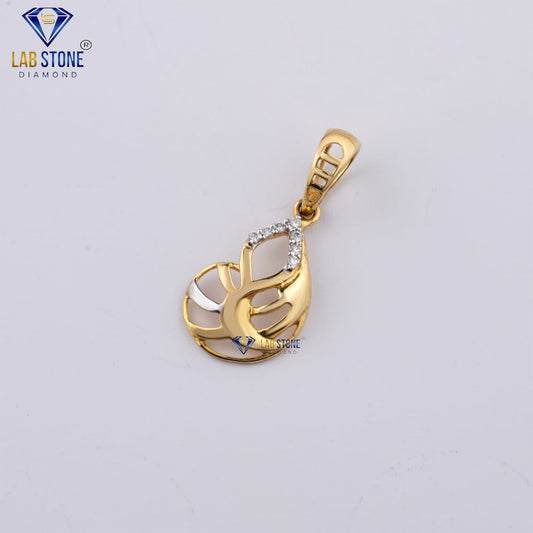 0.05 TDW Round Diamond Custom Pendant