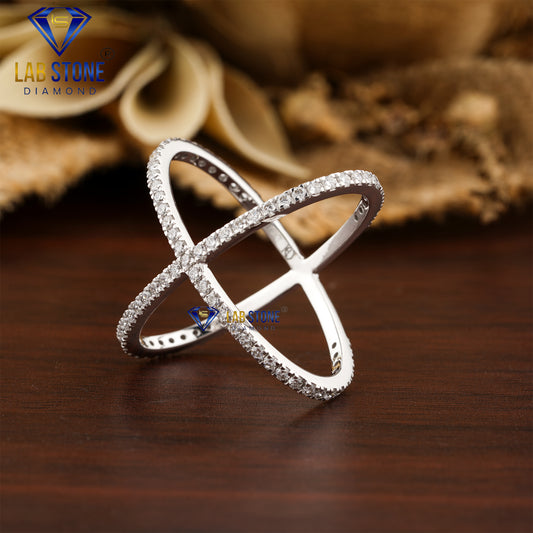 1.07 TDW Round Cut Women’s Engagement Diamond Ring