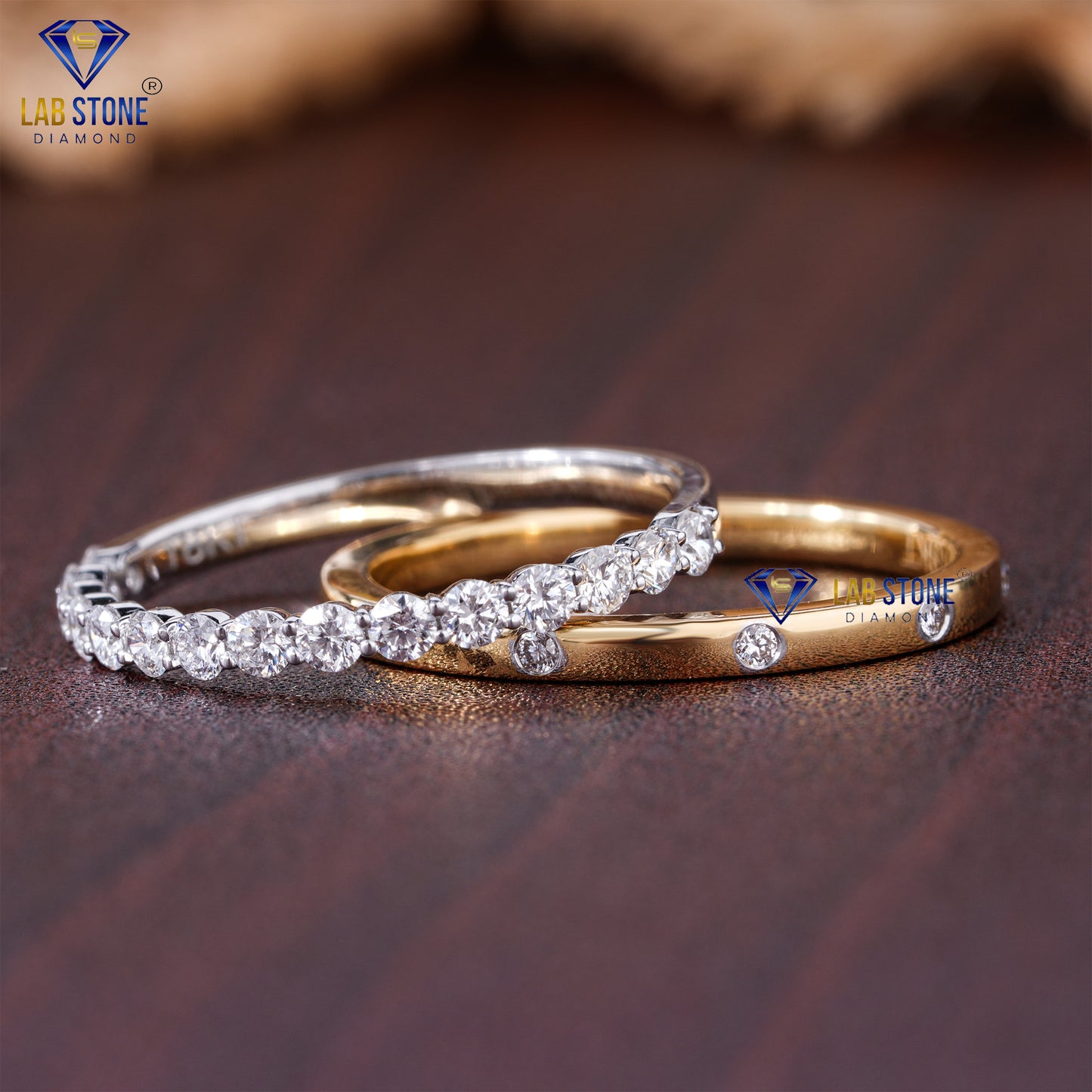 1.55 TDW Marquise & Round Cut Women’s Diamond Ring with Band