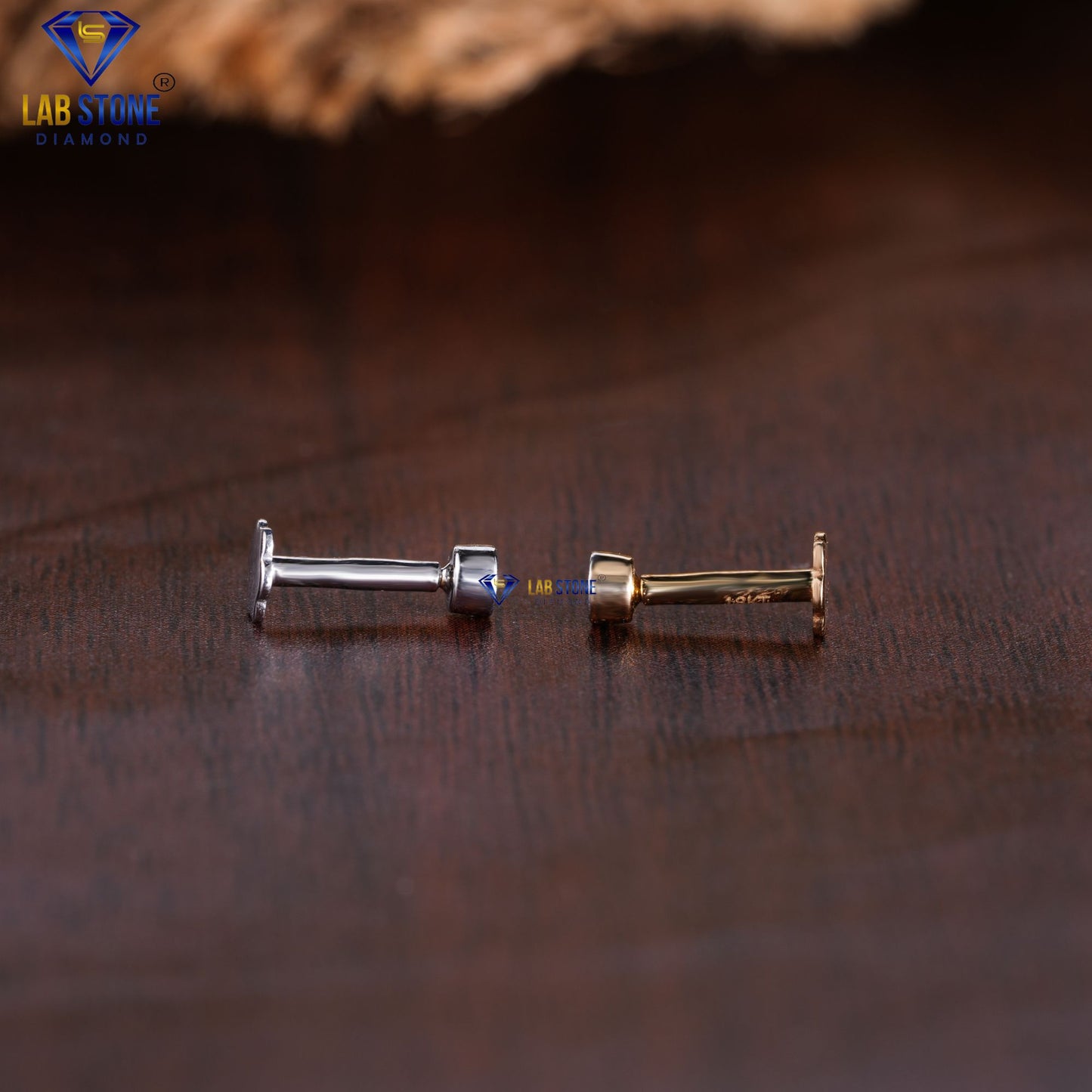 0.06 TDW Round Cut Diamond Piercing