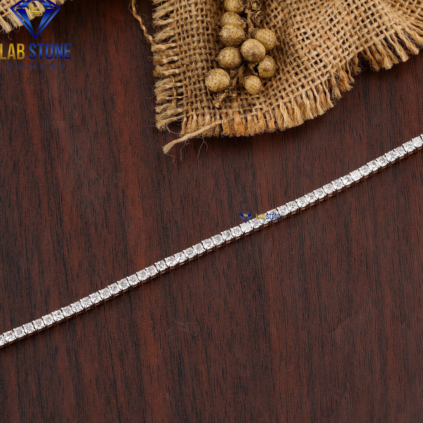 6.60 TDW Cushion Cut Diamond Tennis Bracelet