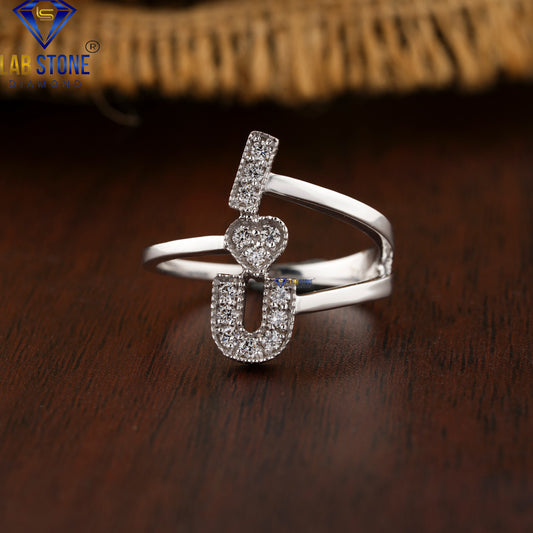 0.18 TDW Round Cut Diamond Women’s Engagement Ring