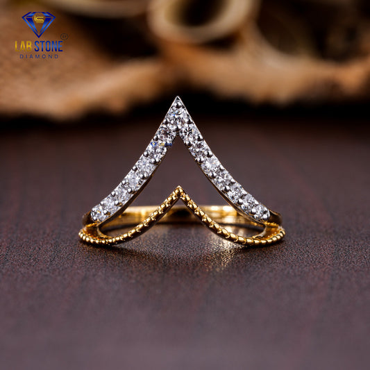 0.30 TDW Round Cut Diamond Women’s Engagement Ring