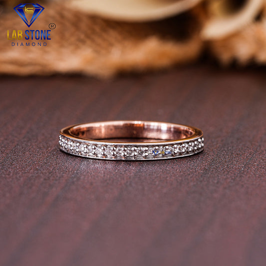 0.22 TDW Round Cut Women’s Diamond Band