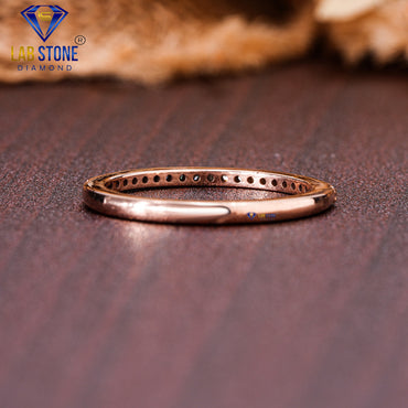 0.168 TDW Round Cut Diamond Women's Band