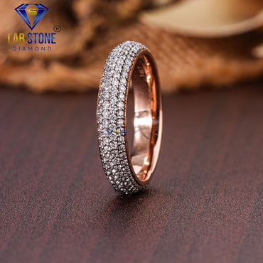 1.28 TDW Round Cut Diamond Women's Band