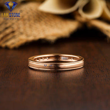 0.30 TDW Round & Baguette Cut Women’s Diamond Band Ring