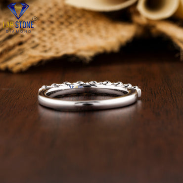 0.70 TDW Round Cut Women’s Diamond Band Ring