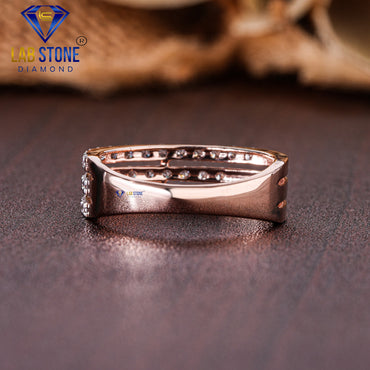 0.018 TDW Round Cut Diamond Women’s Minimal Engagement Ring