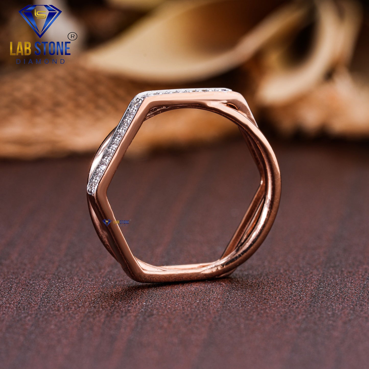 0.15 TDW Round Cut Diamond Women's Engagement Ring