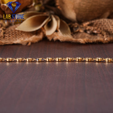 3.248 TDW Round Cut Diamond Women’s Tennis Necklace