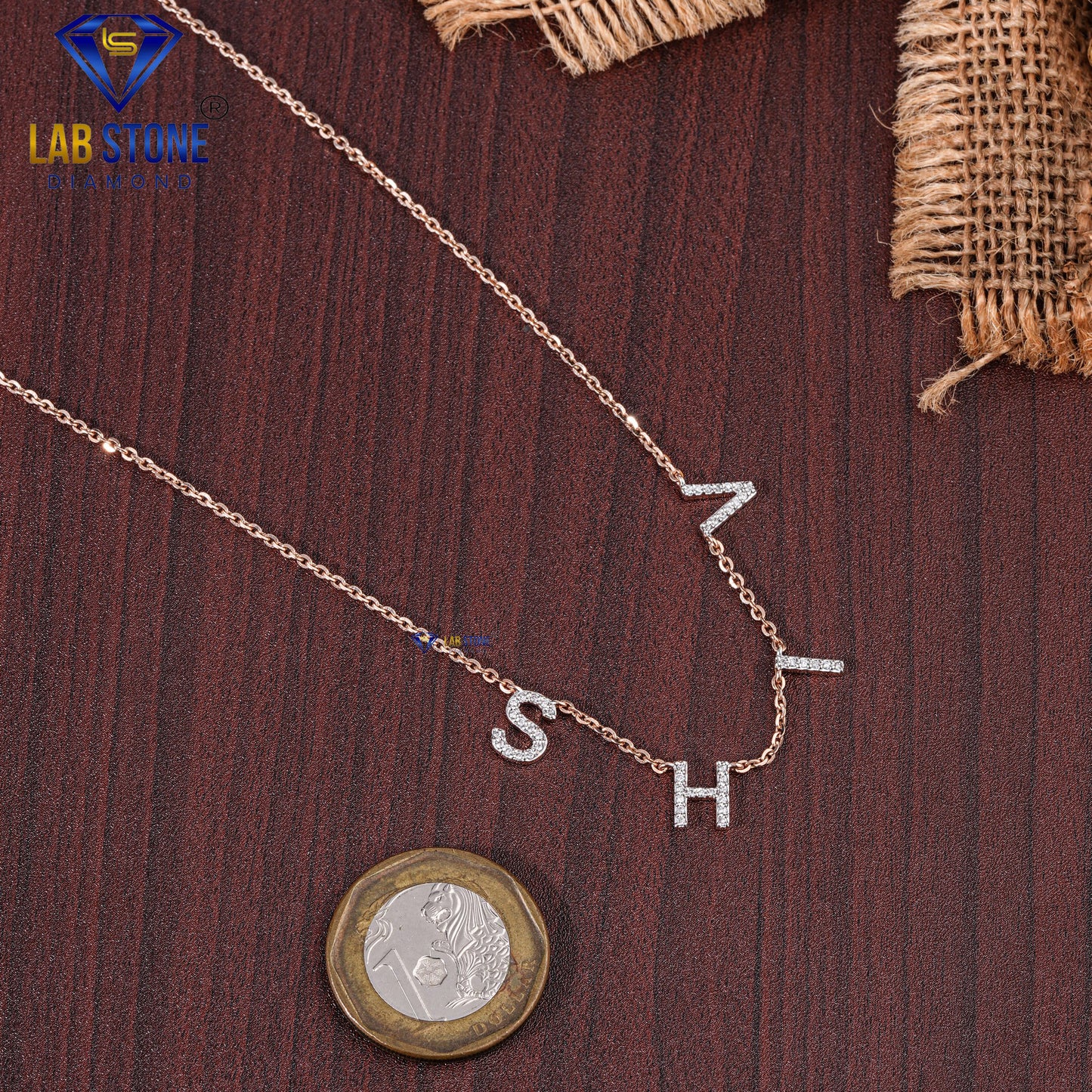 0.25 TDW Round Cut Diamond Women’s Charm Necklace