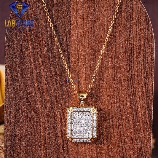 1.19 TDW Round Cut Diamond Women’s Custom Pendant