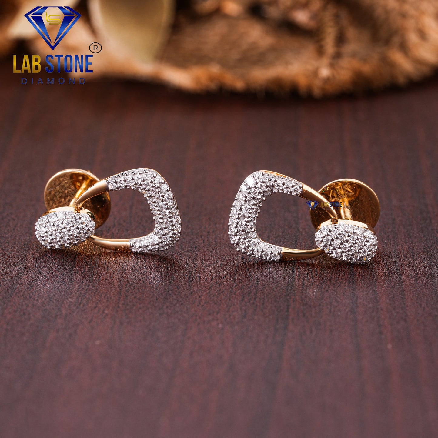 0.49 TDW Round Cut Diamond Drop & Dangle Earring