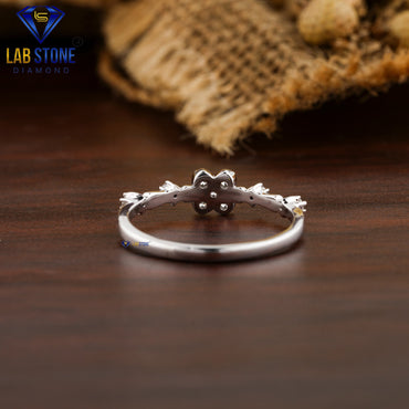 0.183 TDW Round Cut Diamond Women’s Engagement Ring