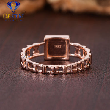 0.26 TDW Round Cut Women’s Petite Diamond Engagement Ring