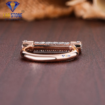 0.47 TDW Round Cut Diamond Women's Engagement Ring