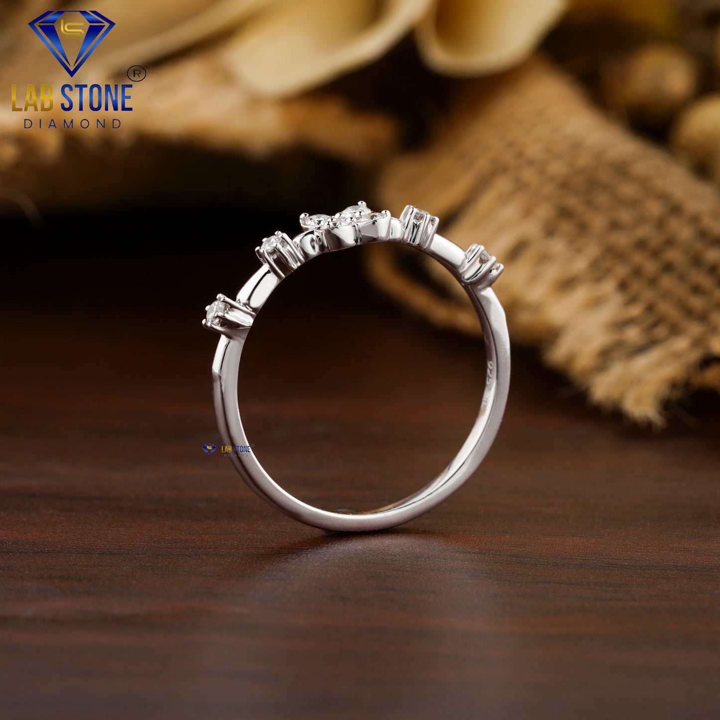 0.183 TDW Round Cut Diamond Women’s Engagement Ring