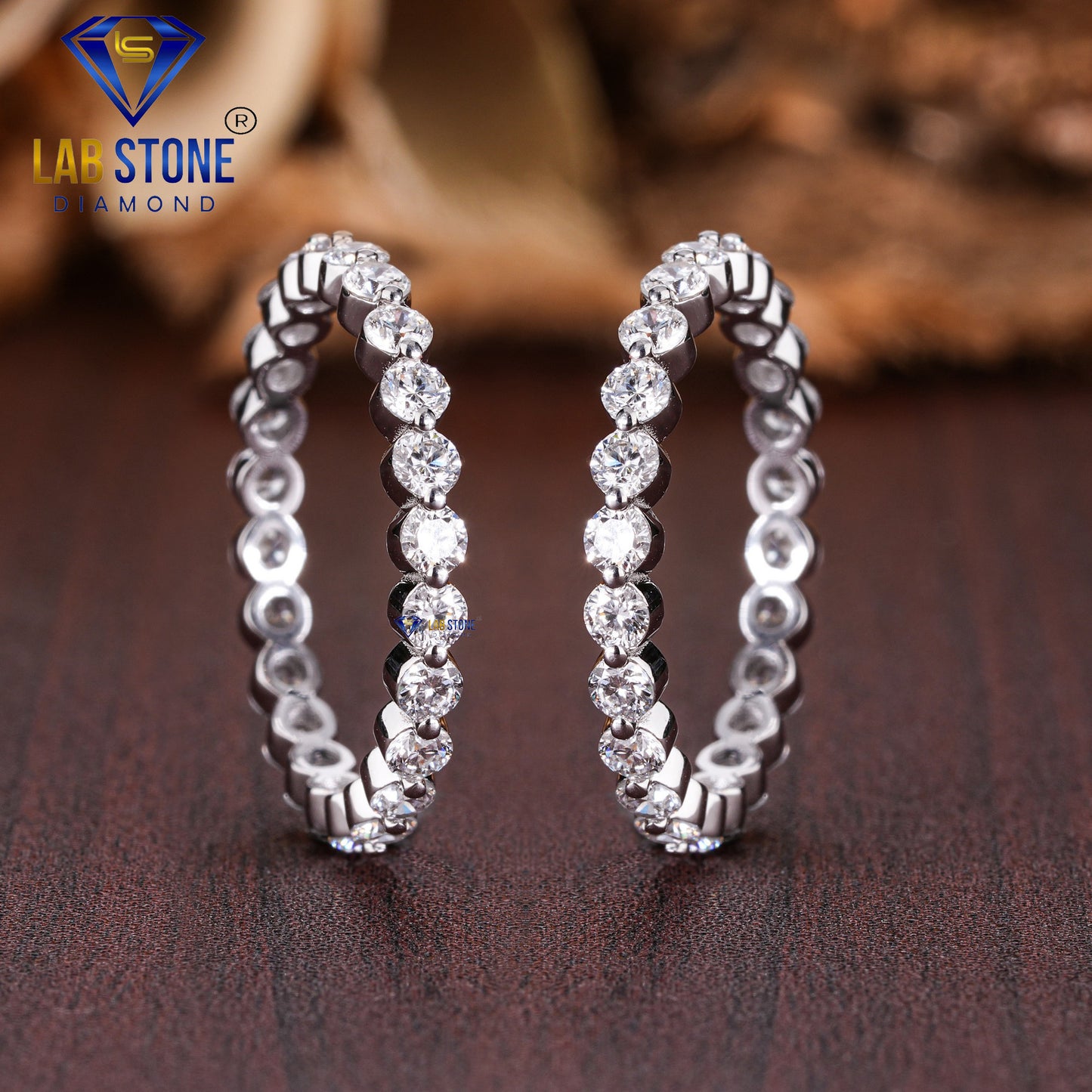 1.68 TDW Round Cut Women’s Diamond Band Ring