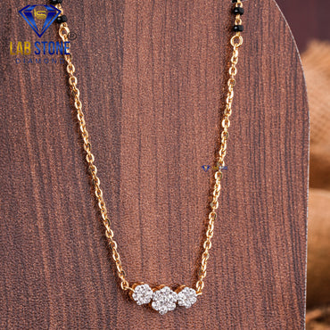 0.38 TDW Round Cut Diamond Women’s Mangalsutra