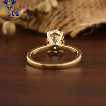 2.361 TDW Oval & Round Cut Diamond Women’s Ring with Band