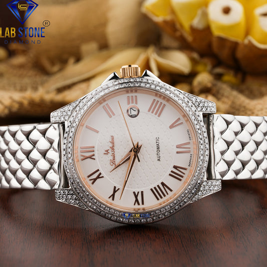 2.11 CT TDW Round Cut Diamond women's Watch