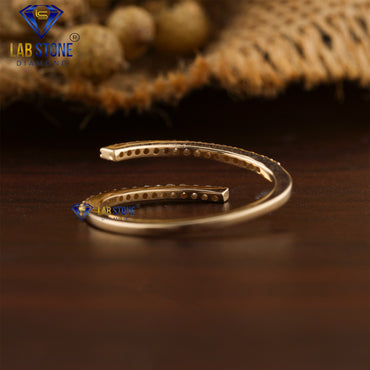 0.12 TDW Round Cut Diamond Women’s Band Ring