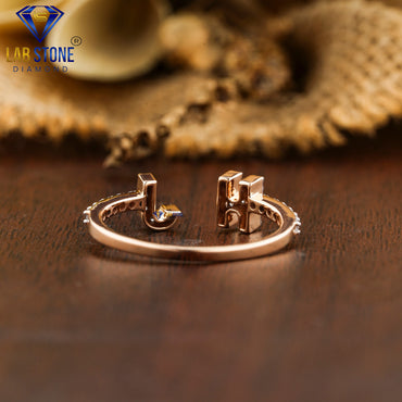 0.21 TDW Round Cut Women’s Engagement Diamond Ring