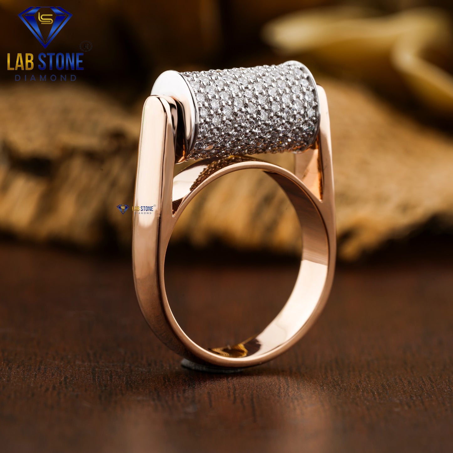 1.25 TDW Round Cut Women’s Engagement Diamond Ring