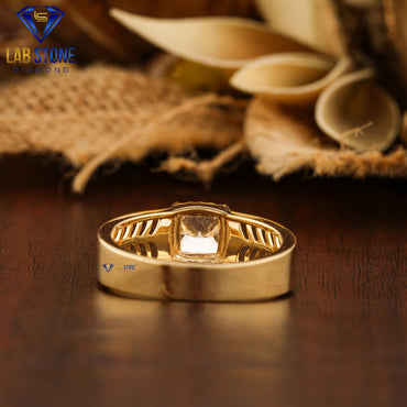 1.75 TDW Princess Cut Diamond Solitaire Ring