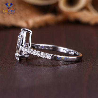 2.30 TDW Pear & Round Cut Diamond Women’s Engagement Ring