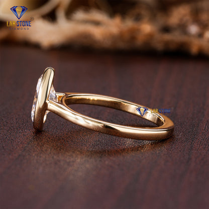 1.51 TDW Oval Cut Diamond Women’s Solitaire Ring