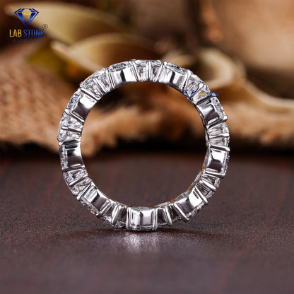 4.25 TDW Pear Cut Diamond Women’s Eternity Band