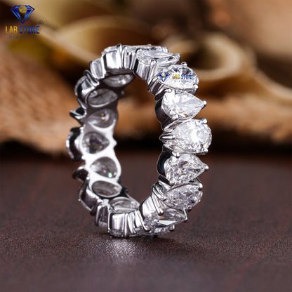 4.25 TDW Pear Cut Diamond Women’s Eternity Band