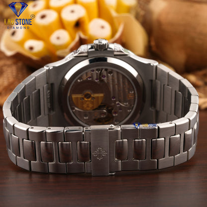 3.90 CT TDW Round Cut Diamond men's Watch