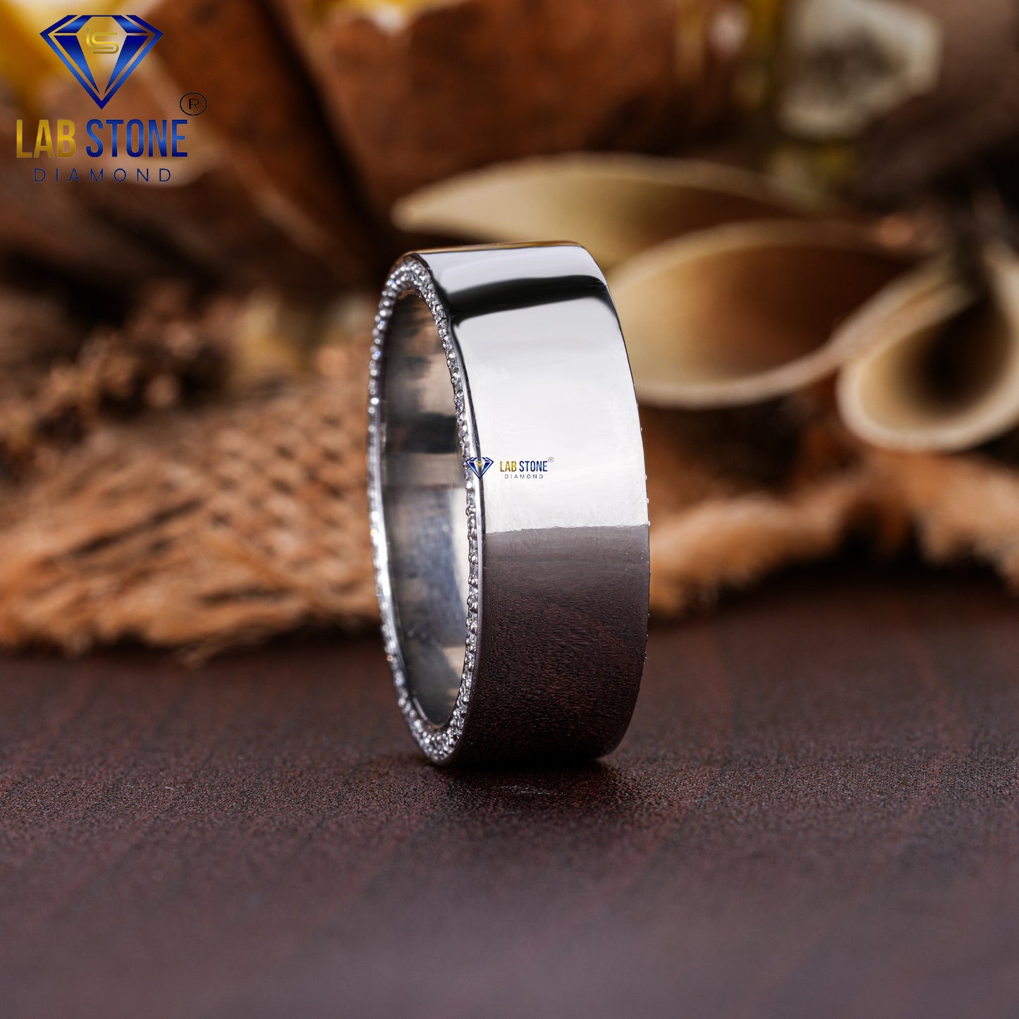 0.52 TDW Round Cut Diamond Women’s Band