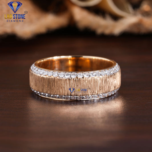 1.22 TDW Round Cut Diamond Band Ring