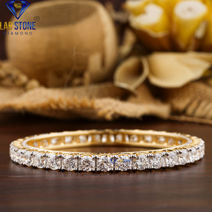 39.78 TDW Round Cut Diamond Bangle Bracelet