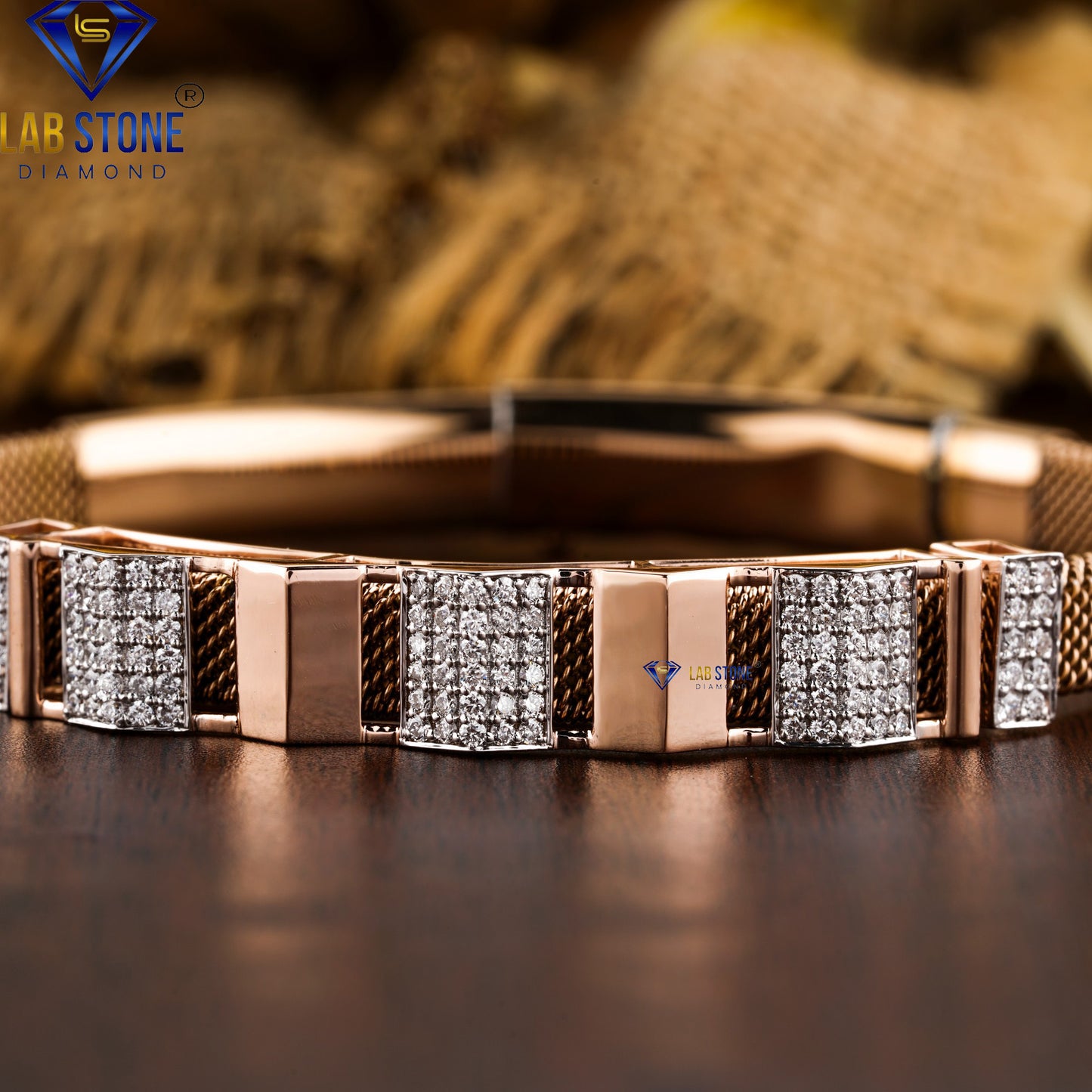 0.88 TDW Round Cut Diamond Slider Bracelet