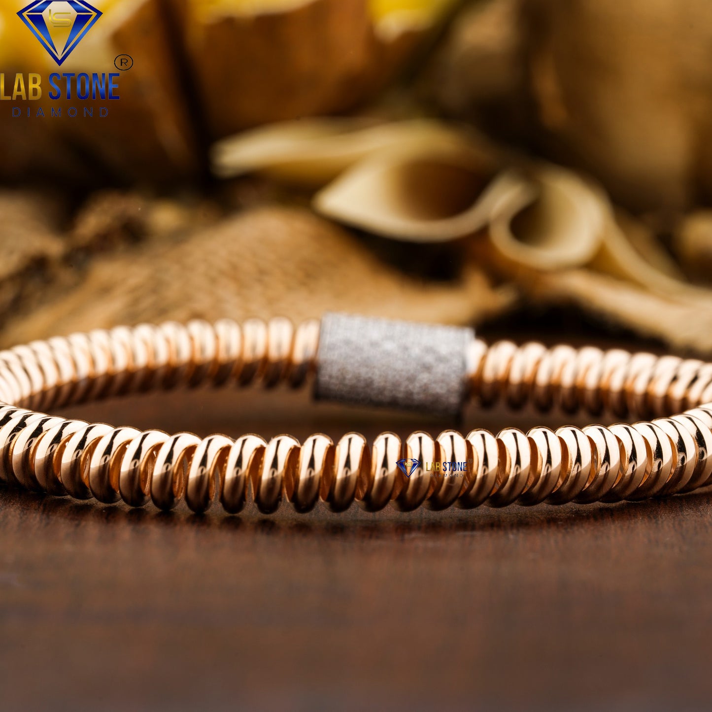 1.25 TDW Round Cut Diamond Slider Bracelet