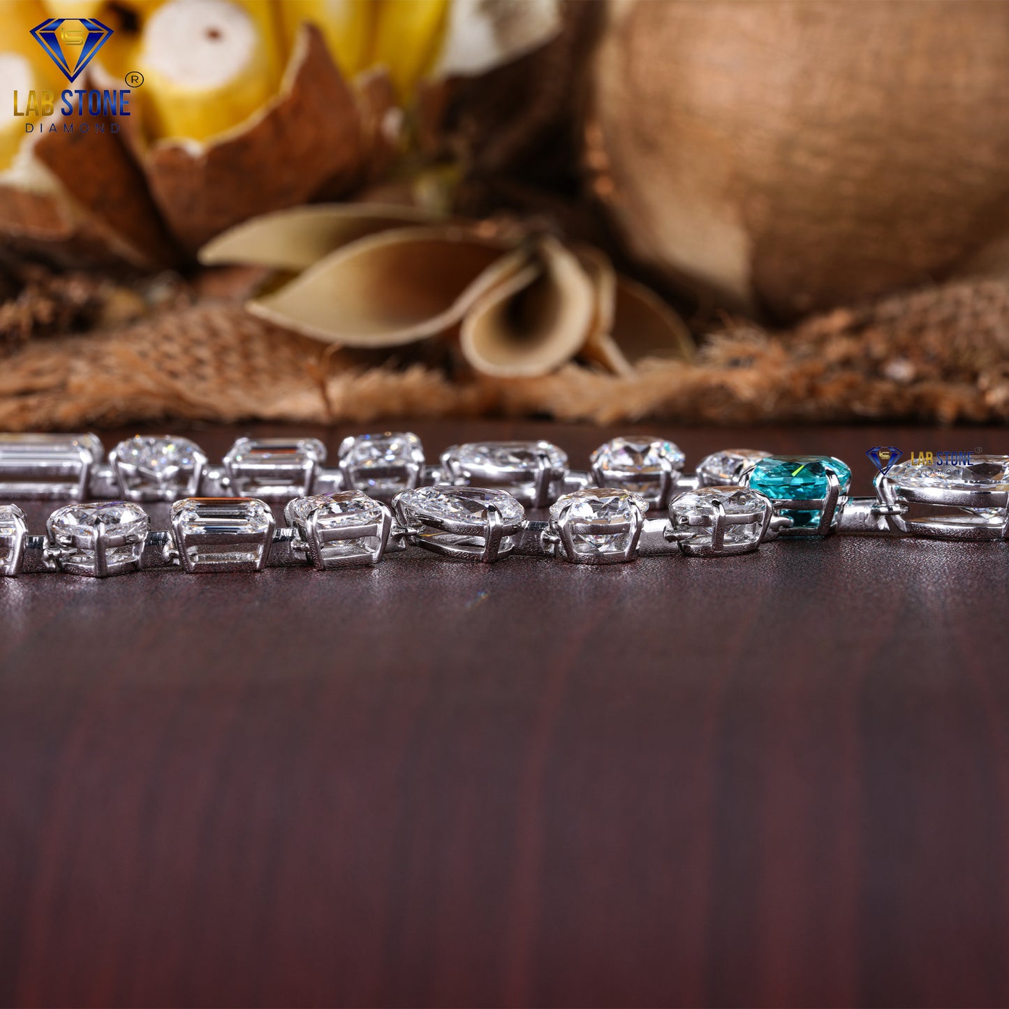 42.07 TDW Multi Shape Cut Diamond Women’s Charm Necklace